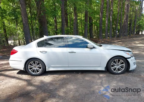 2012 Hyundai Genesis 3.8 из США, поврежденный, VIN KMHGC4DD6CU185562